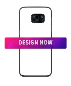 Samsung S7 Edge Hard Plastic Black Case