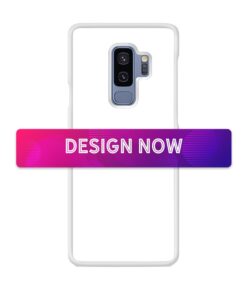 S9 Plus Hard Plastic Clear Case