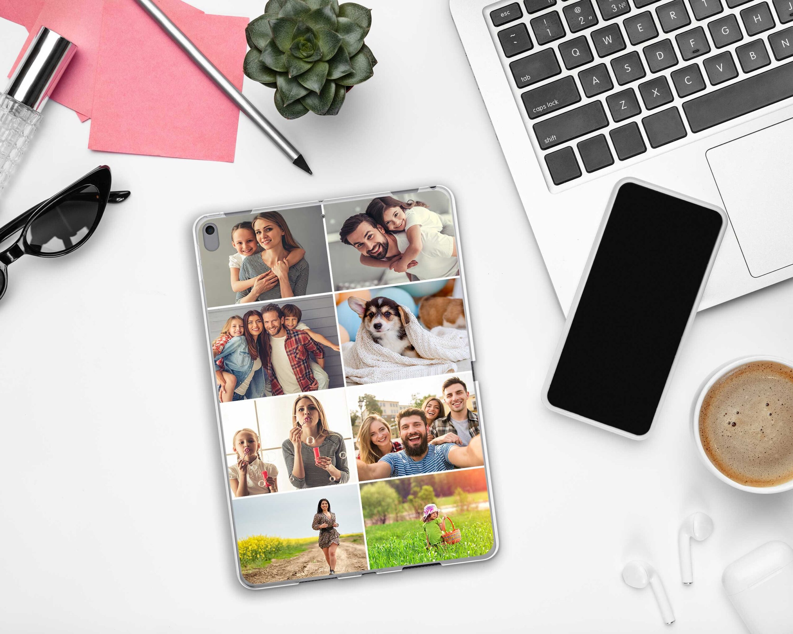 Personalised iPad Case Collage | Photo iPad | Gel Clear Silicon | iPad 6th Gen | iPad 7th Gen | iPad 8th Gen | iPad 10.2 | iPad 9th Gen - Image 4