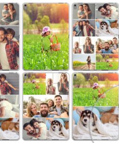 Personalised iPad Case Collage | Photo iPad | Gel Clear Silicon | iPad 6th Gen | iPad 7th Gen | iPad 8th Gen | iPad 10.2 | iPad 9th Gen