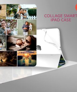 Personalised Collage iPad Case | Smart Flip iPd Cover | iPad 10.2 | iPad Air 5 | iPad 10.9 | iPad 8th Gen | iPad 9th Gen | iPad Air 4 | Air