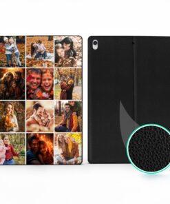 Personalised Photo iPad Case | Collage iPad Case | Leather Flip iPad Cover | iPad 10.2 | iPad Air 5 | iPad iPad 8th Gen | iPad 9th/10th Gen